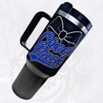 Cup 40oz black - Cheer Pack Design Schleife